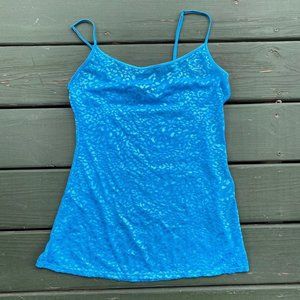 Frederick's of Hollywood Blue Cheetah Lingerie